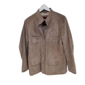 Vintage Eddie Bauer Washable Suede Jacket S